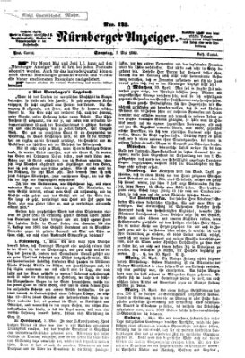 Nürnberger Anzeiger Sonntag 3. Mai 1863