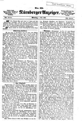 Nürnberger Anzeiger Montag 4. Mai 1863