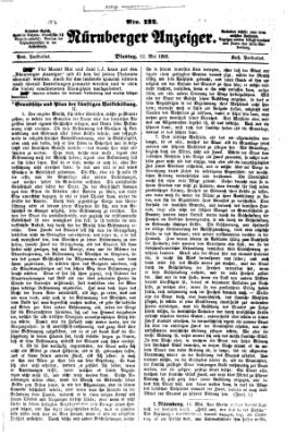 Nürnberger Anzeiger Dienstag 12. Mai 1863