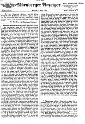 Nürnberger Anzeiger Freitag 4. März 1864