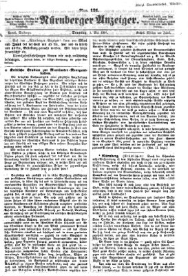 Nürnberger Anzeiger Sonntag 1. Mai 1864