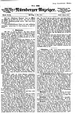 Nürnberger Anzeiger Freitag 6. Mai 1864