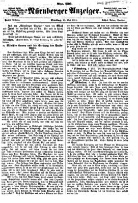 Nürnberger Anzeiger Dienstag 10. Mai 1864