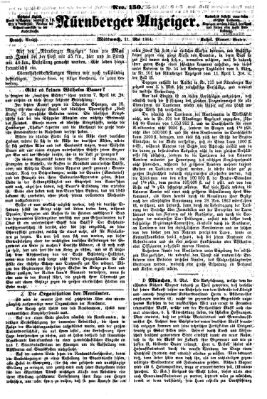 Nürnberger Anzeiger Mittwoch 11. Mai 1864