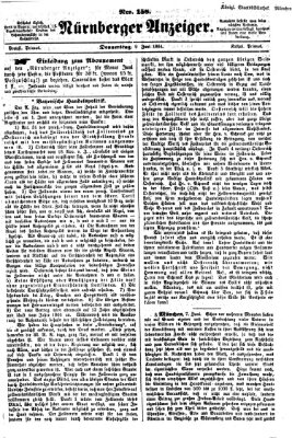 Nürnberger Anzeiger Donnerstag 9. Juni 1864