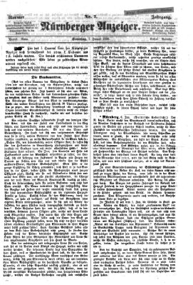 Nürnberger Anzeiger Sonntag 7. Januar 1866