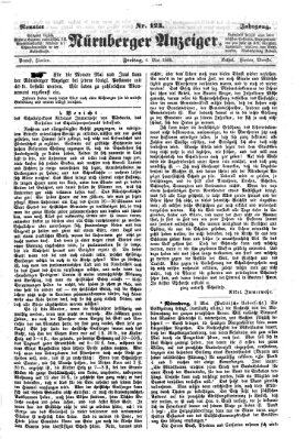 Nürnberger Anzeiger Freitag 4. Mai 1866