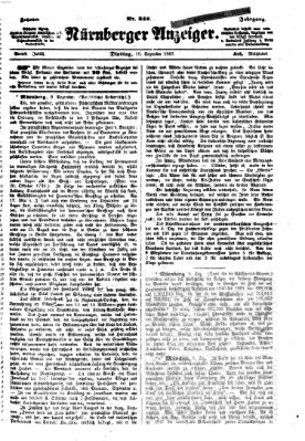 Nürnberger Anzeiger Dienstag 10. Dezember 1867