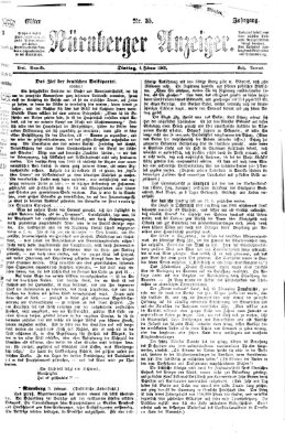 Nürnberger Anzeiger Dienstag 4. Februar 1868