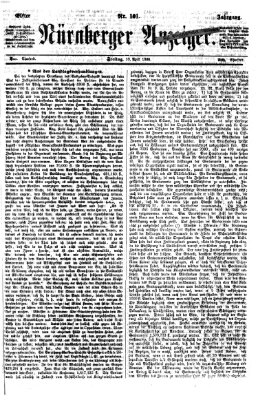 Nürnberger Anzeiger Freitag 10. April 1868