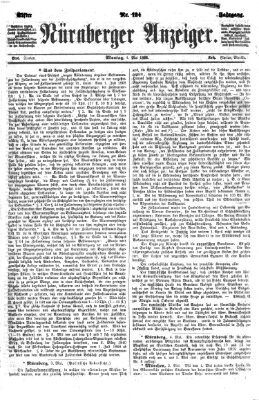 Nürnberger Anzeiger Montag 4. Mai 1868