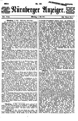 Nürnberger Anzeiger Montag 11. Mai 1868