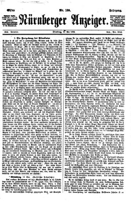 Nürnberger Anzeiger Dienstag 19. Mai 1868