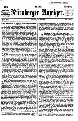 Nürnberger Anzeiger Sonntag 24. Mai 1868