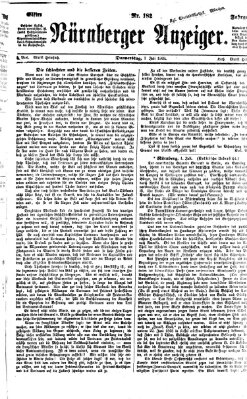 Nürnberger Anzeiger Donnerstag 2. Juli 1868