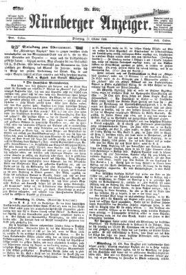 Nürnberger Anzeiger Dienstag 27. Oktober 1868