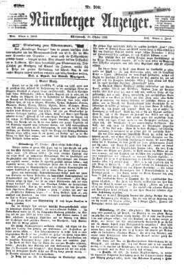 Nürnberger Anzeiger Mittwoch 28. Oktober 1868