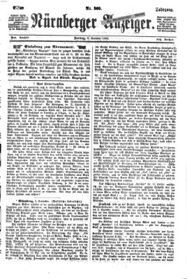 Nürnberger Anzeiger Freitag 6. November 1868