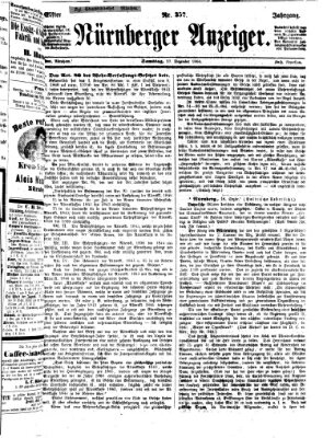 Nürnberger Anzeiger Samstag 19. Dezember 1868