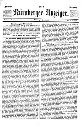 Nürnberger Anzeiger Sonntag 3. Januar 1869