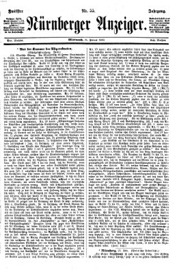 Nürnberger Anzeiger Mittwoch 24. Februar 1869