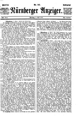 Nürnberger Anzeiger Freitag 16. April 1869