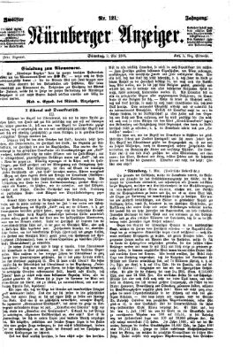 Nürnberger Anzeiger Sonntag 2. Mai 1869