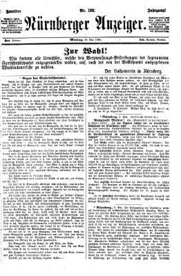 Nürnberger Anzeiger Montag 10. Mai 1869