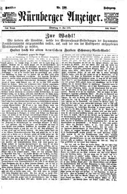 Nürnberger Anzeiger Dienstag 11. Mai 1869