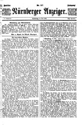 Nürnberger Anzeiger Samstag 29. Mai 1869