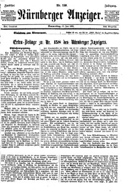 Nürnberger Anzeiger Donnerstag 10. Juni 1869