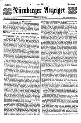 Nürnberger Anzeiger Freitag 2. Juli 1869