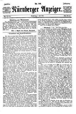 Nürnberger Anzeiger Samstag 3. Juli 1869