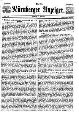 Nürnberger Anzeiger Freitag 16. Juli 1869