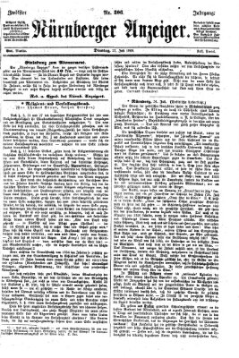 Nürnberger Anzeiger Dienstag 27. Juli 1869