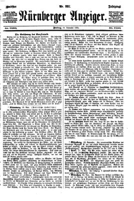 Nürnberger Anzeiger Freitag 19. November 1869