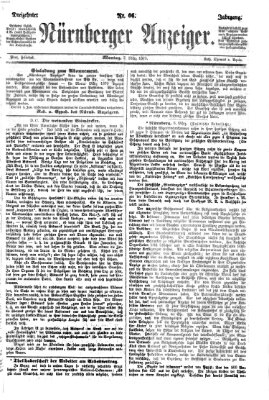 Nürnberger Anzeiger Montag 7. März 1870