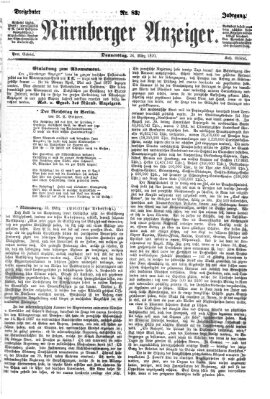 Nürnberger Anzeiger Donnerstag 24. März 1870