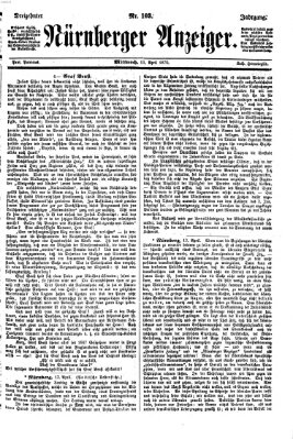 Nürnberger Anzeiger Mittwoch 13. April 1870