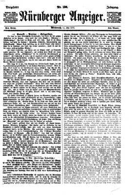 Nürnberger Anzeiger Mittwoch 11. Mai 1870