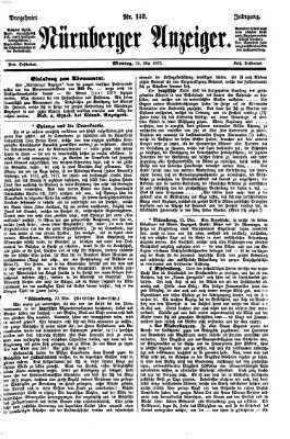 Nürnberger Anzeiger Montag 23. Mai 1870