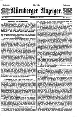 Nürnberger Anzeiger Montag 30. Mai 1870