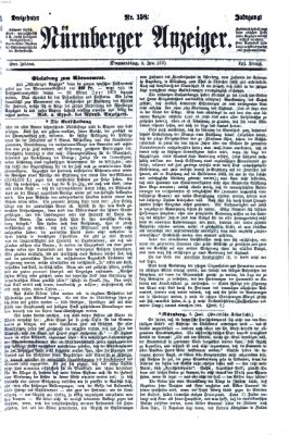 Nürnberger Anzeiger Donnerstag 9. Juni 1870