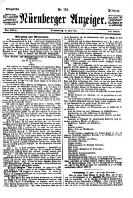 Nürnberger Anzeiger Donnerstag 23. Juni 1870