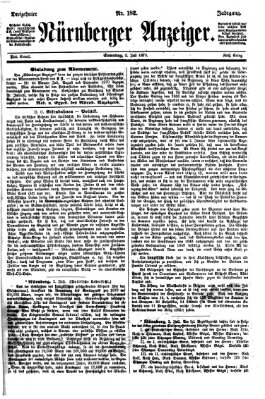 Nürnberger Anzeiger Sonntag 3. Juli 1870