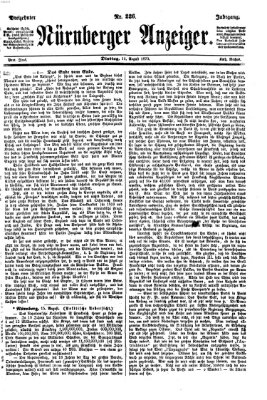 Nürnberger Anzeiger Dienstag 16. August 1870