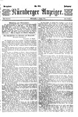 Nürnberger Anzeiger Mittwoch 31. August 1870