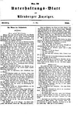 Nürnberger Anzeiger. Unterhaltungs-Blatt (Nürnberger Anzeiger) Sonntag 31. Mai 1868