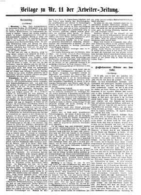 Allgemeine deutsche Arbeiter-Zeitung Sonntag 15. März 1863