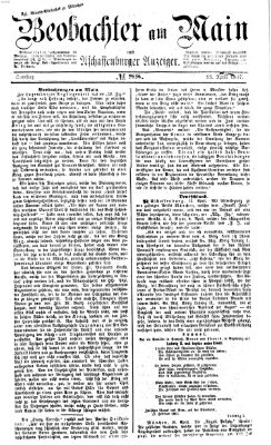 Beobachter am Main und Aschaffenburger Anzeiger Samstag 13. April 1867